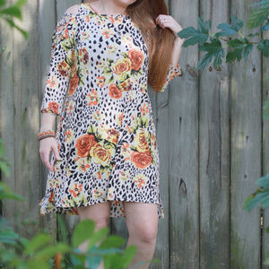 L&B Fallin' for Leopard Tunic Dress